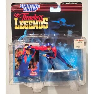 Dan Jansen Starting Lineup 1998 Timeless Legends Figure Speed Skating Olympic